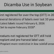 New Dicamba Rules And The Future Of Pesticide Labeling NDSU Extension Basic Training Webinar