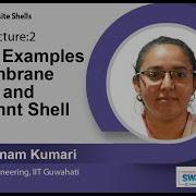Lec 12 Solved Examples On Membrane Theory And Momemnt Shell Theory