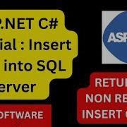 Учебное пособие по ASP NET C Вставка данных в SQL Server Пошаговое руководство