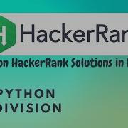 4 Hackerrank Python Division Python HackerRank Solutions In Hindi Python Hackerrank