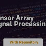 Sensor Array Signal Processing