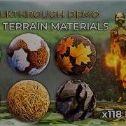 Realistic Forest 4K PBR Materials X118 In Game Walkthrough Showcase Unity 6 HDRP