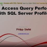 SA Tracing Query Performance With SQL Server Profiler By Philipp Steifel Access With SQL Server