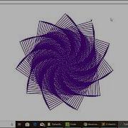 Python Turtle Graphics Spiral Design