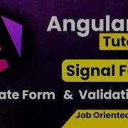 Урок по Angular 22 для начинающих Работа с формами через Signal в Angular