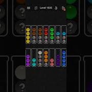 Ball Sort Color Water Puzzle Solution Level 1025
