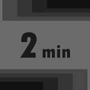 2 Minute Timer Basic Grey