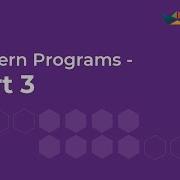 Pattern Programs Part 3 ICSE Computer Applications Java BlueJ