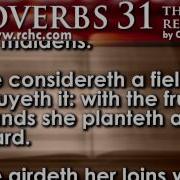 Proverbs Chapter 31 The Daily Reading With Chopper Ward