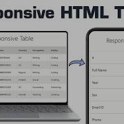 How To Create Responsive HTML Table With CSS