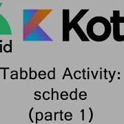 Android Studio Tabbed Activity Tabs Part 1