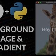 Set Screen Background Image And Gradient In A Flet Python App
