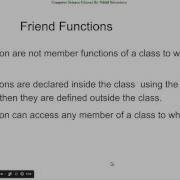 Friend Functions In C Part 1