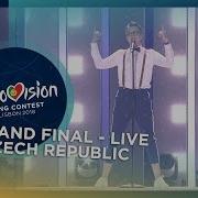 Mikolas Josef Lie To Me LIVE Czechia Grand Final Eurovision 2018
