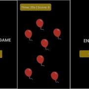 Balloon Pop Game HTML CSS Javascript