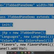 Lecture No 17 AJP Swing JTabbedPane