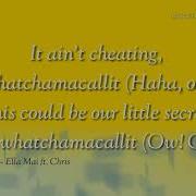 Ella Mai Whatchamacallit Ft Chris Brown LYRICS