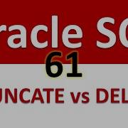 Oracle SQL Developer Tutorial For Beginners 61 DBA Info TRUNCATE Vs DELETE