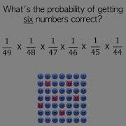 Lottery Maths 1minutemaths Mathematigals