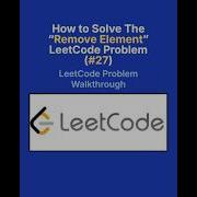 LeetCode 27 Remove Element Solution In Python Easy Interview Problem Tutorial