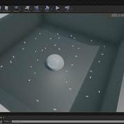 Experiment UE4 25 Niagara Grid3D Simulation Stage