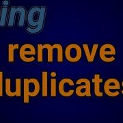 How To Remove Duplicates From A String In JavaScript