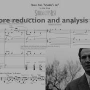 Theme From Schindler S List By John Williams Score Reduction And Analysis