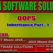 Corejava OOPs Inheritance Part 1