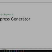 Node Js Express Js Express Generator