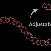 Easy Intertwined Heart Chain In Inkscape Adjustable