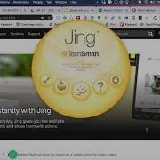 Screen Capture Using Jing Techsmith