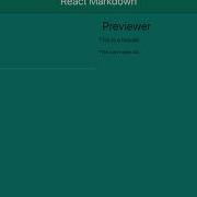 Markdown Previewer Demo
