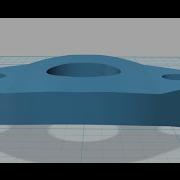Конструкция 123D Изогнутый коромысло