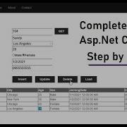 Complete CRUD Operations In Asp Net C With SQL CRUD In Asp Net C