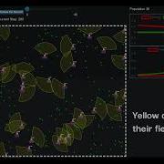 Multi Agent NeuroEvolution Catching Food