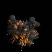2 79 Blender Explosion Simulation Cycles Render Tutorial Preview