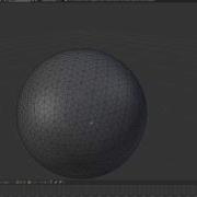 Hexagonal Almost Sphere In Blender