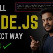 How To Install Node Js Correctly 2026 Fix Node V Not Working