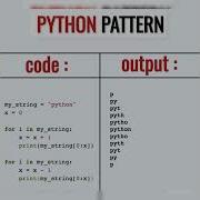 PYTHON PATTERN Using Python Python Pythoncode Pythonprogramming Machinelearning Blockchain