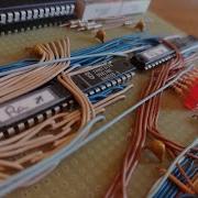 Discrete 8 Bit CPU Register Design A B And Stack Pointer Inspector Trinket