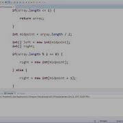 How To Code The Merge Sort Algorithm In Java