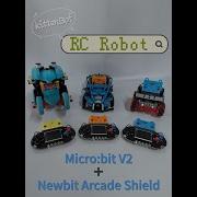 Micro Bit V2 Newbit Arcade Shield Robot Controller