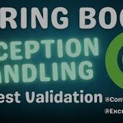 Spring Boot REST API Request Validation Spring Boot Exception Handling Javacodeex