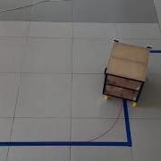 Trajectory Tracking Robot Using Adaptive Pure Pursuit Algorithm Demo 2