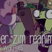 Invader Zim Reanimated Scene 3 Zim Eats Waffles