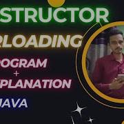 Constructor Overloading Constructors Computer Application Icse Java Class 10 Padhaikrlo