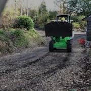 Avant 423 Towing 2 Ton Trailer Up Hill