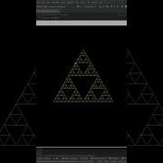 Python Turtle Fun 31 Creating A Sierpiński Triangle Pattern Using Python Turtle Python