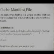 Chapter 5 Application Cache AppCache