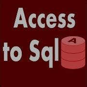 Access Mdb To Sql